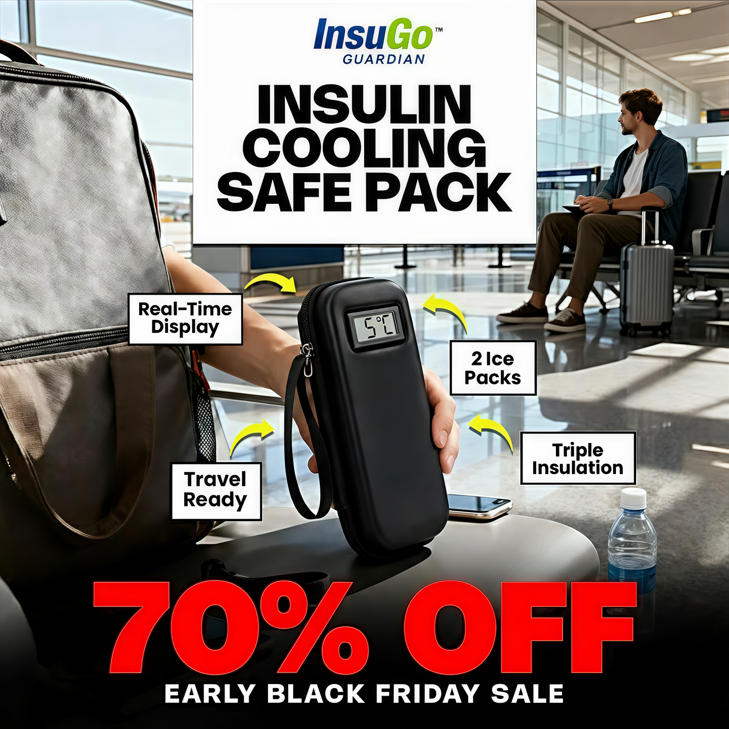 Insulin Cooling Safe Pack