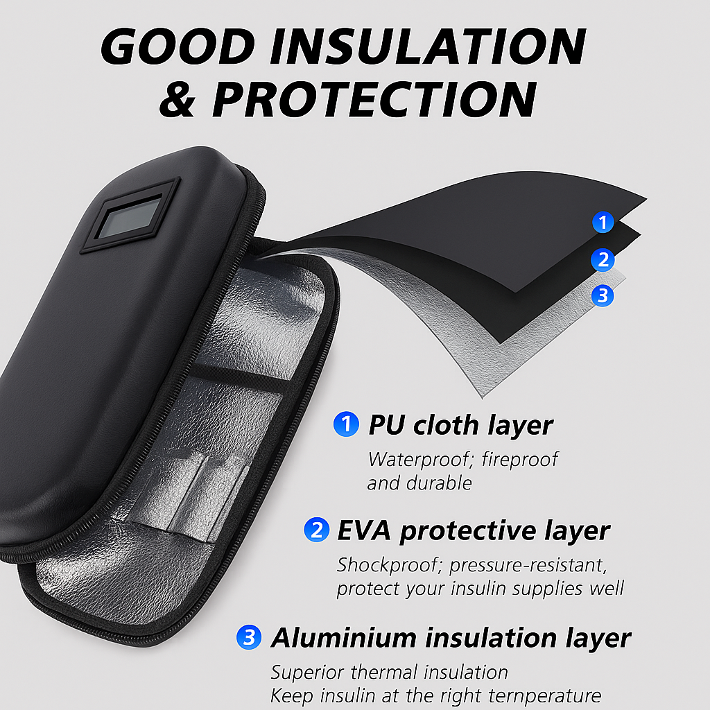 Insulin Cooling Safe Pack